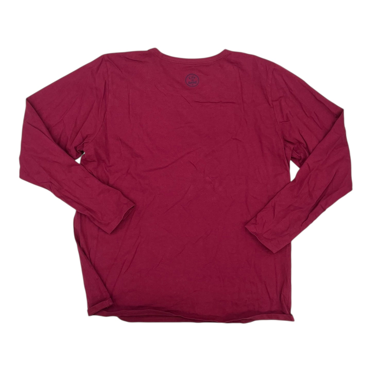 Top Ls By Life Is Good In Purple, Size:Xxl