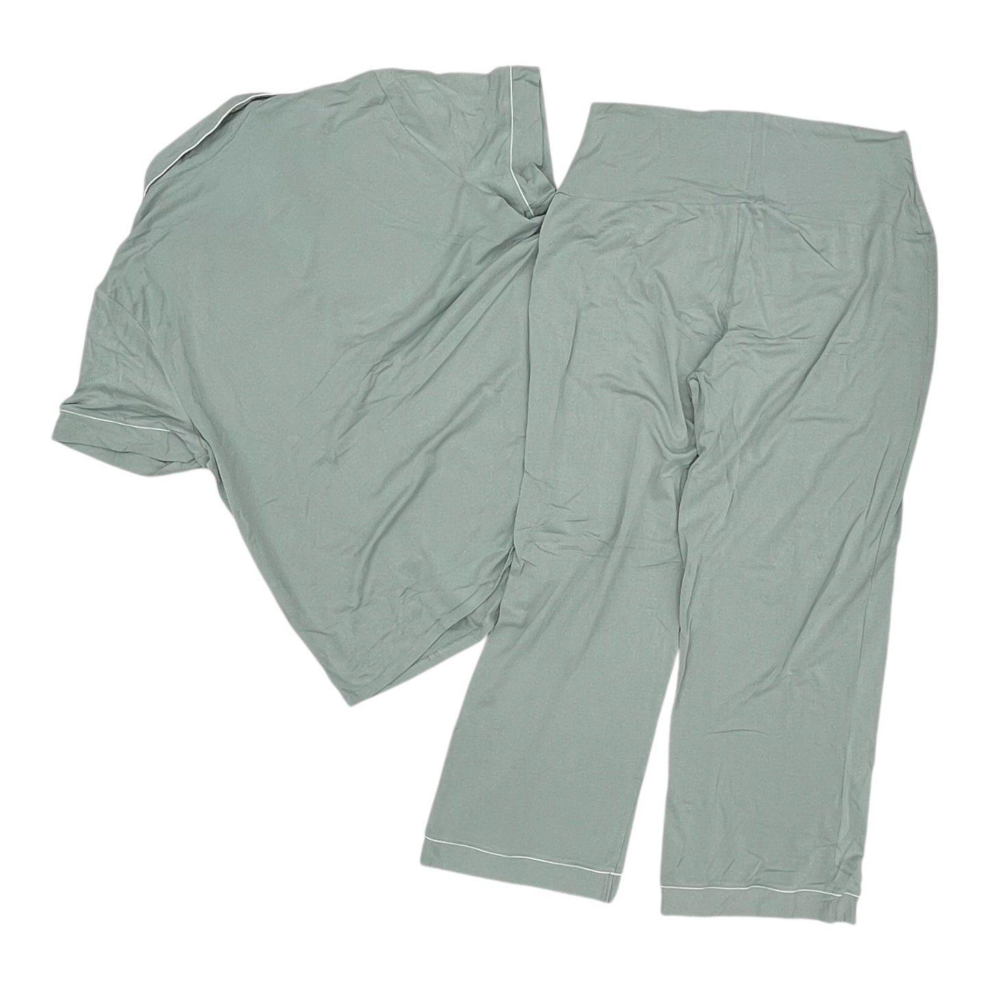 Mat Night Gown By Clothes Mentor In Green, Size:2X