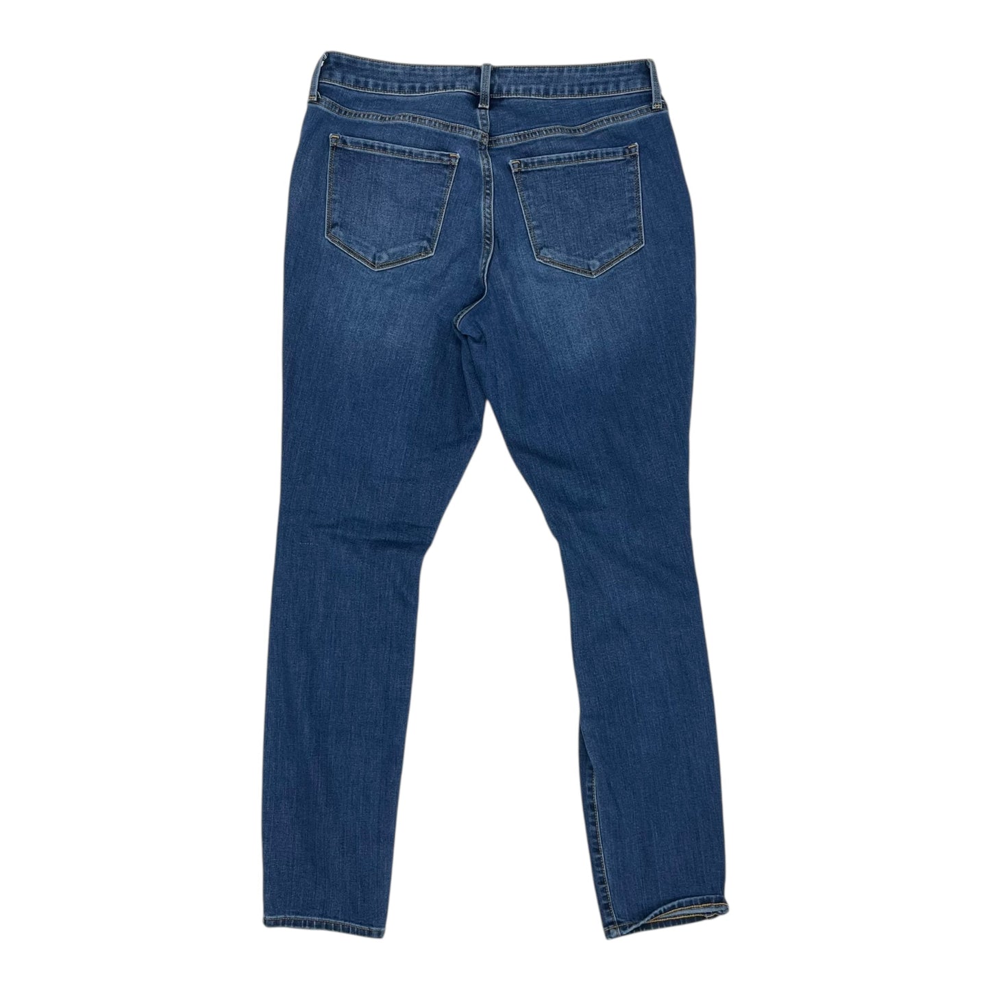 Jeans Skinny By Old Navy In Blue Denim, Size:10L