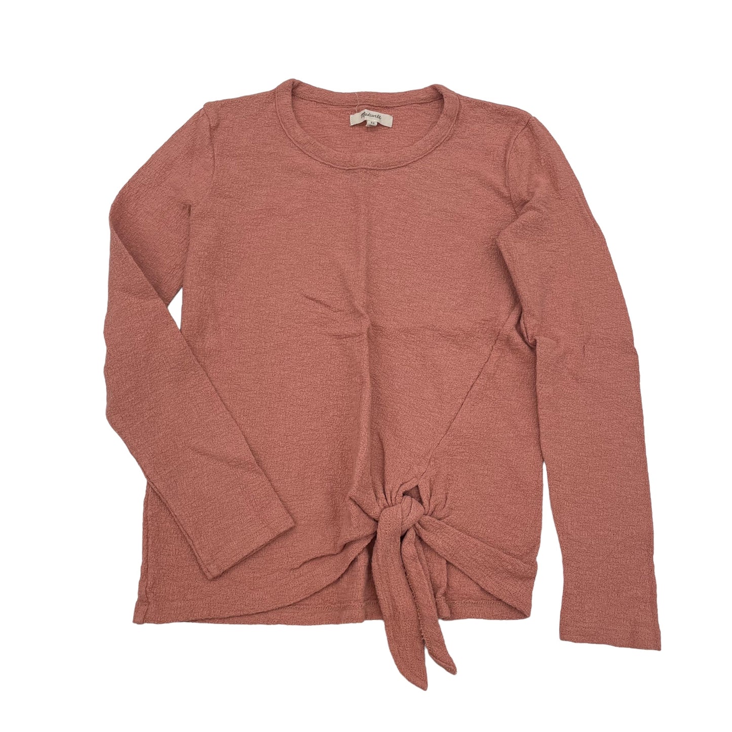 PINK MADEWELL TOP LS, Size XS