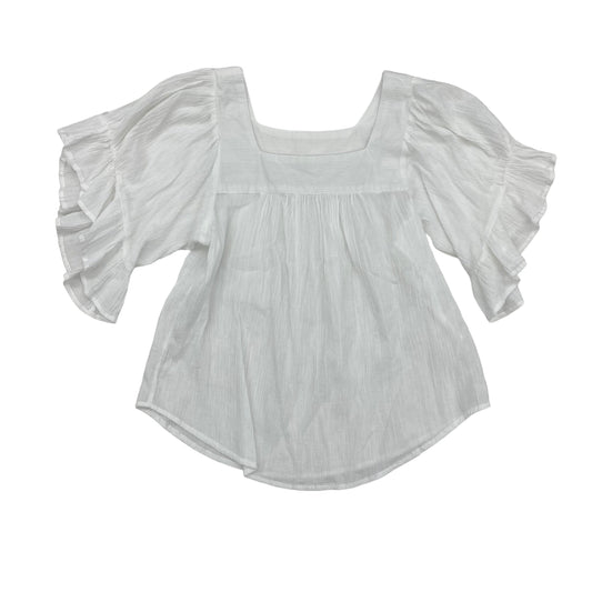 WHITE BEACHLUNCHLOUNGE TOP SS, Size M