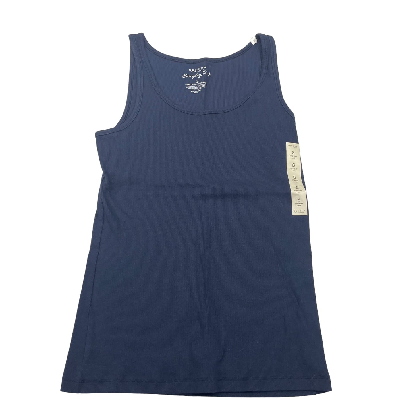 BLUE TANK TOP by SONOMA Size:S