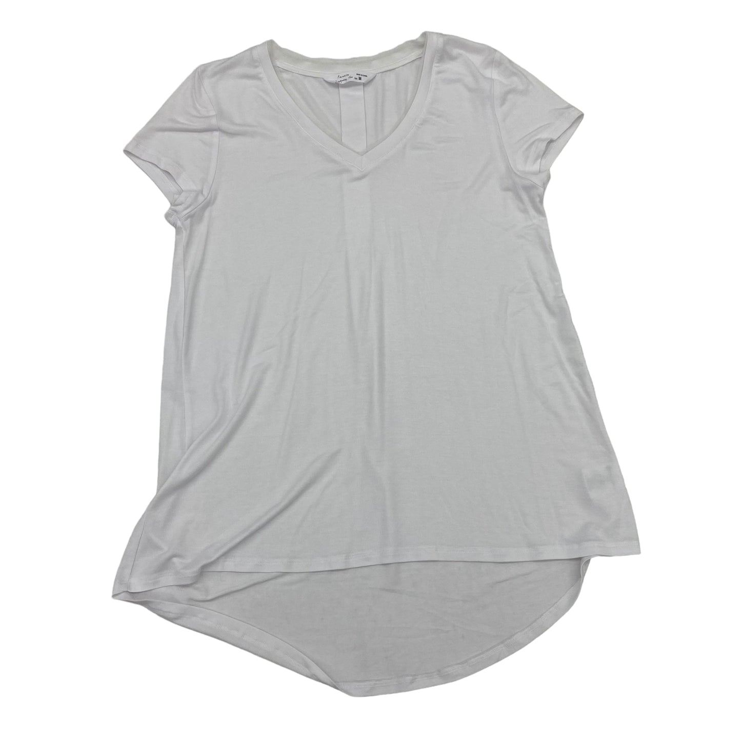 WHITE TOP SS by CLOTHES MENTOR Size:M