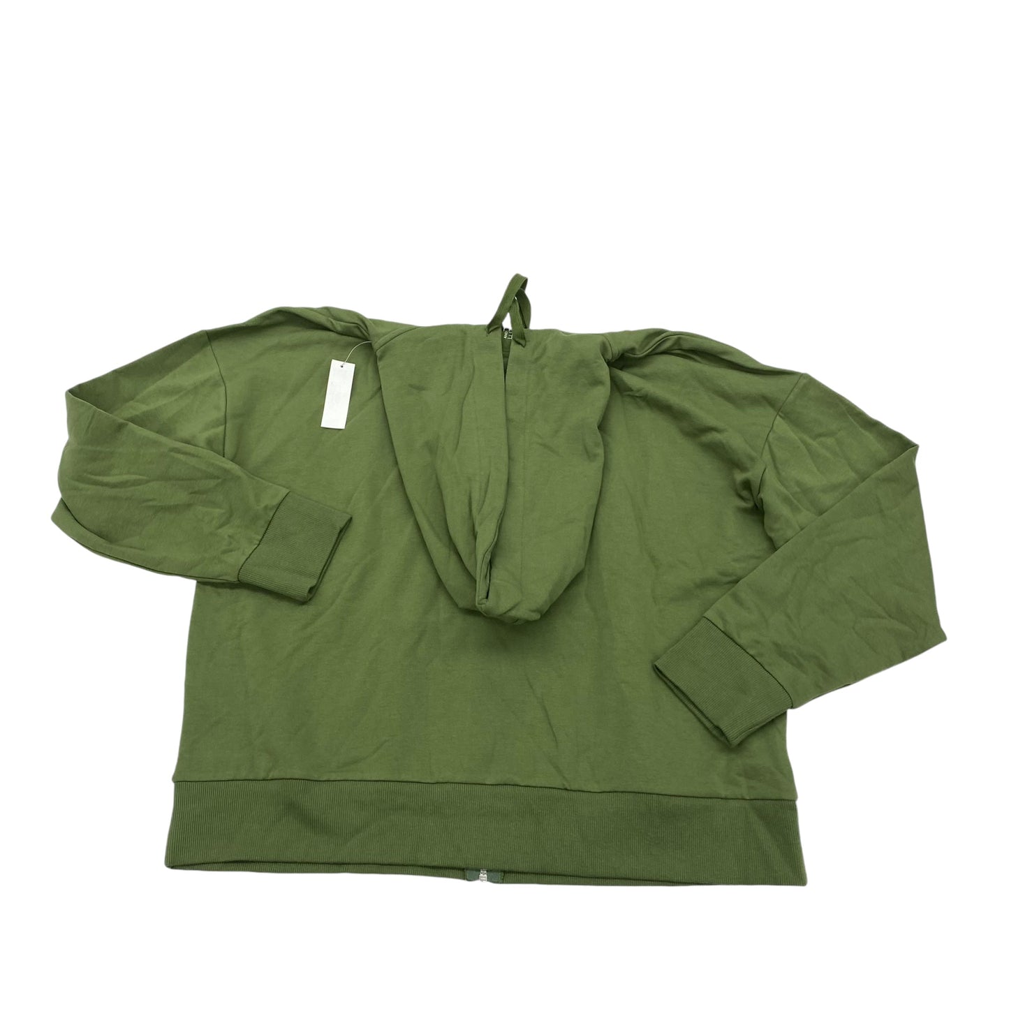 GREEN SWEATSHIRT HOODIE by TIME AND TRU Size:XL