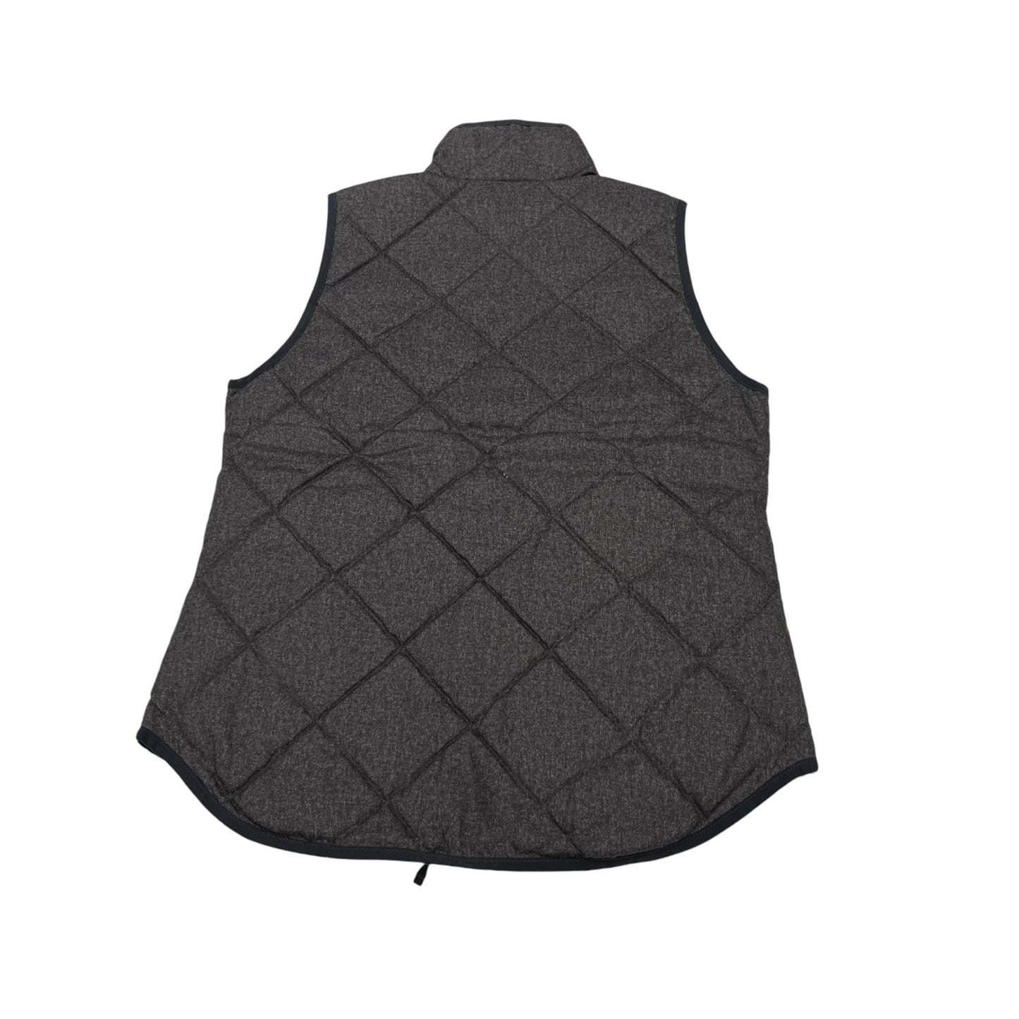 GREY VEST PUFFER & QUILTED by J. CREW Size:XS