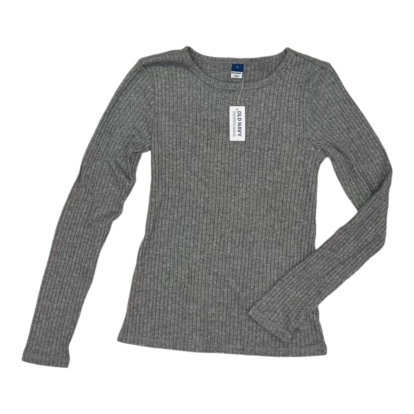 Sweater By Old Navy In Grey & Silver, Size:S