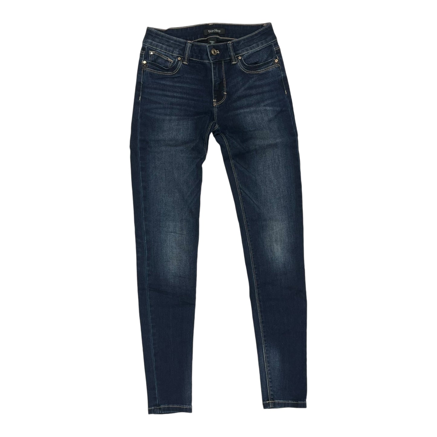 Jeans Skinny By White House Black Market In Blue Denim, Size:0