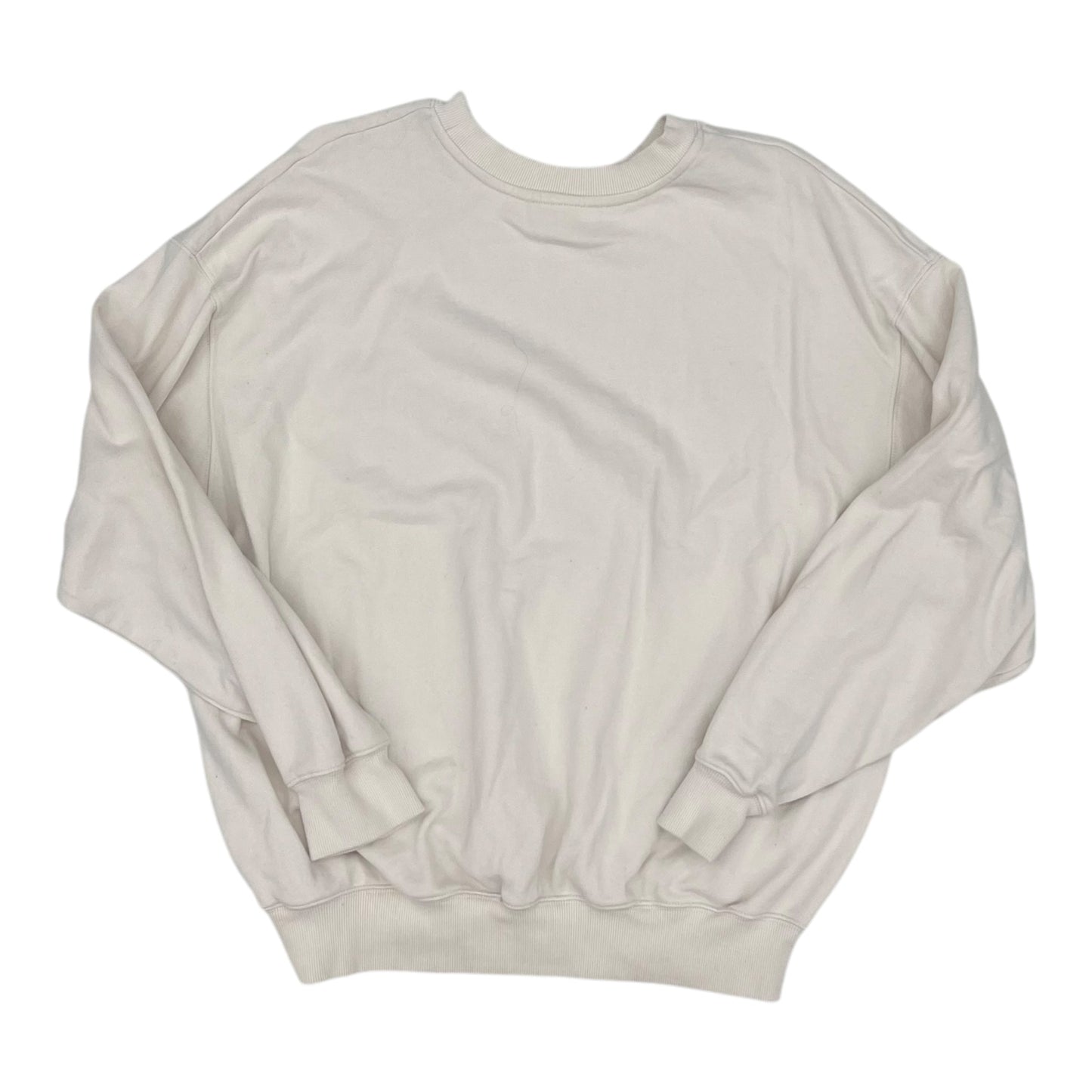 Sweatshirt Crewneck By Tres Bien In Cream, Size:M