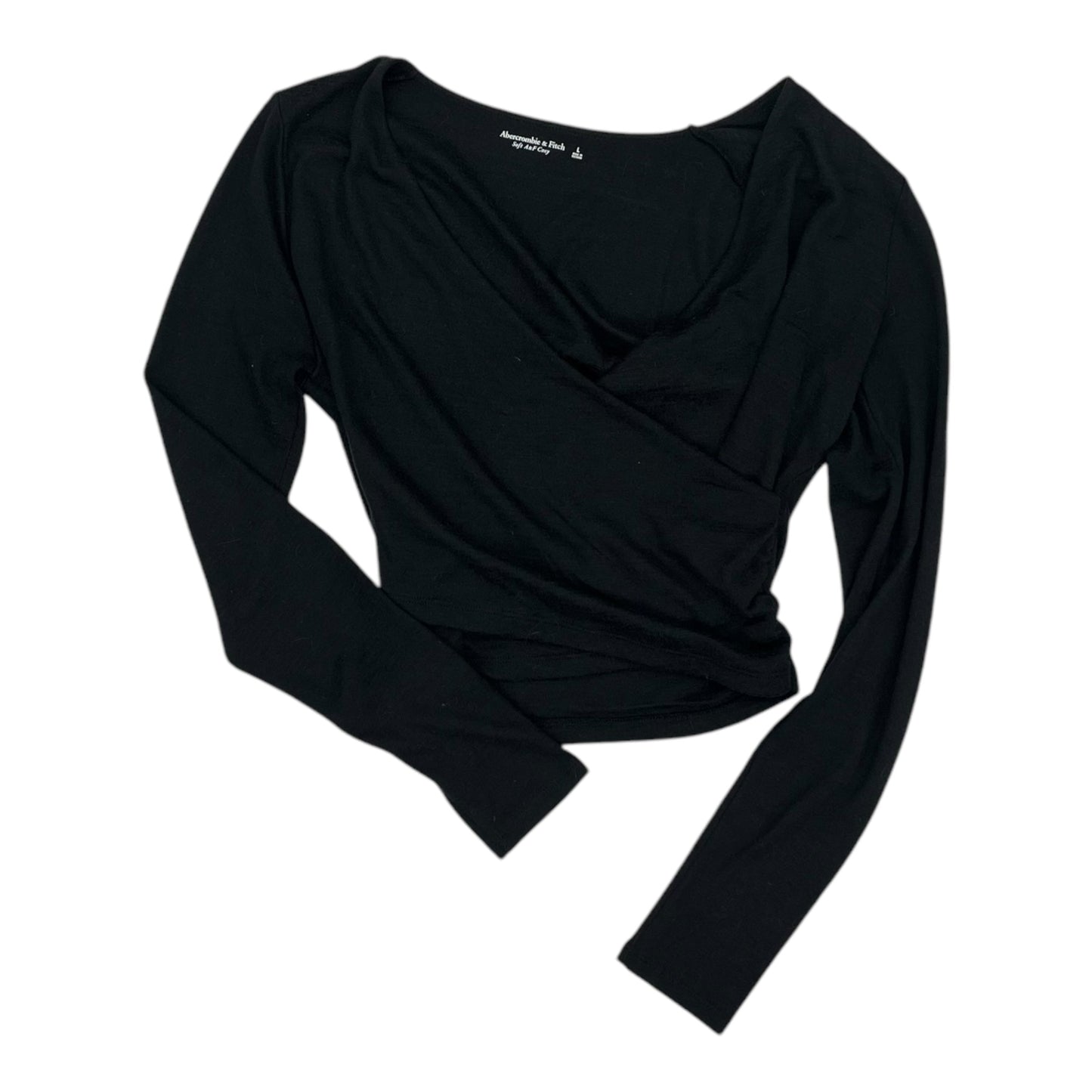 Top Ls By Abercrombie And Fitch In Black, Size:L