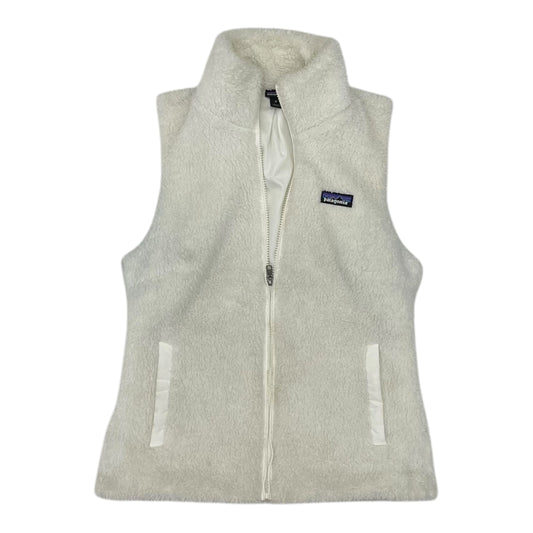 Vest Faux Fur & Sherpa By Patagonia In Cream, Size:M