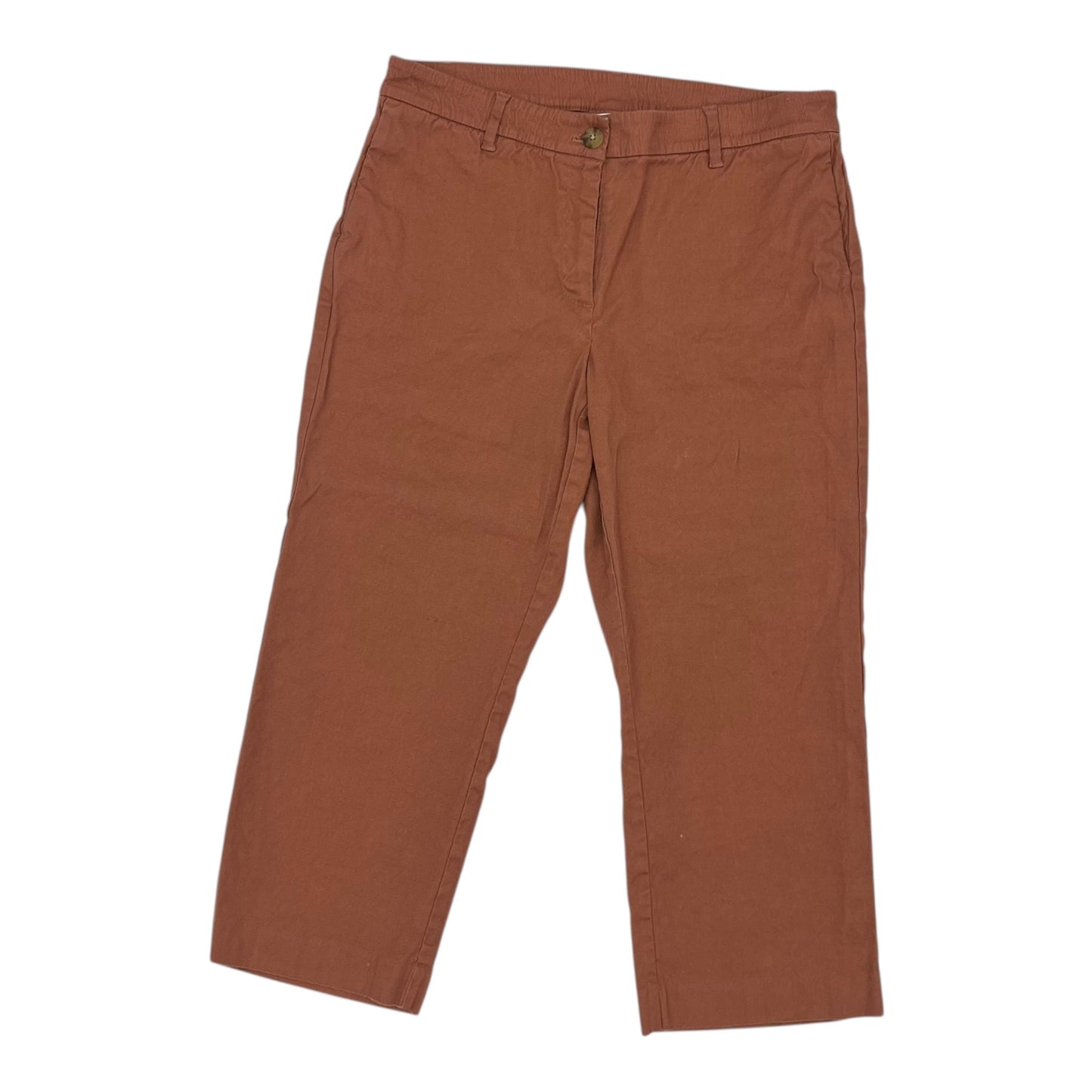 Pants Cropped By J. Jill In Brown, Size:12P