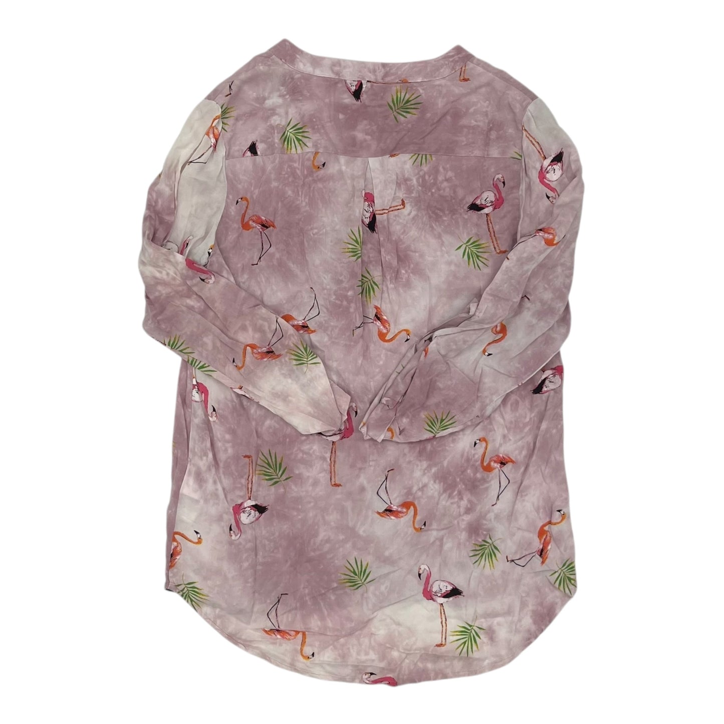 Top 3/4 Sleeve By Charlie B In Pink, Size:Sp