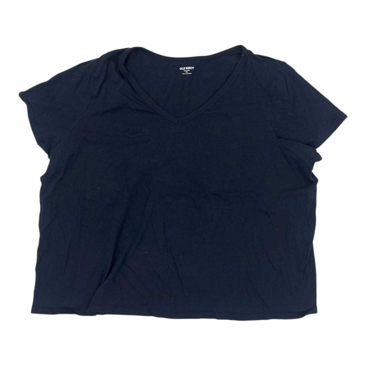 Top Ss Basic By Old Navy In Blue, Size:Xxl