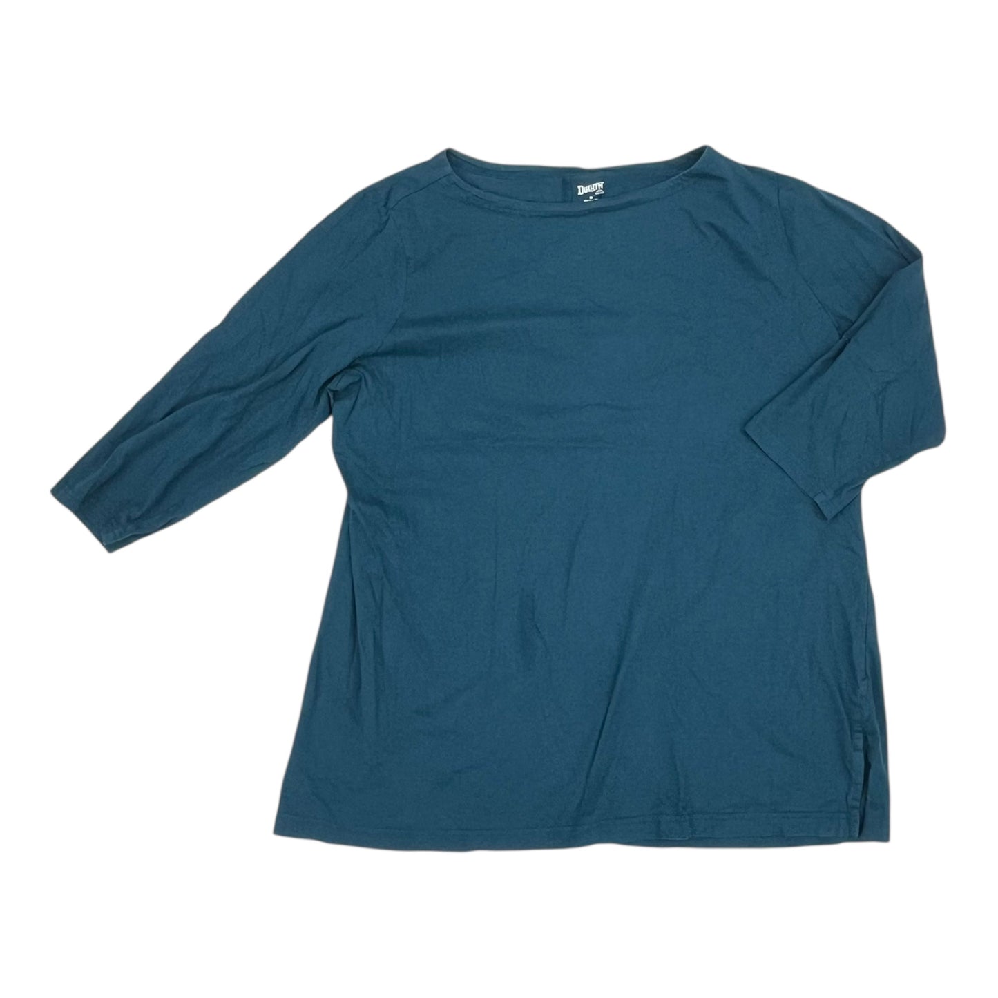 Top 3/4 Sleeve By Duluth Trading In Blue, Size:1X