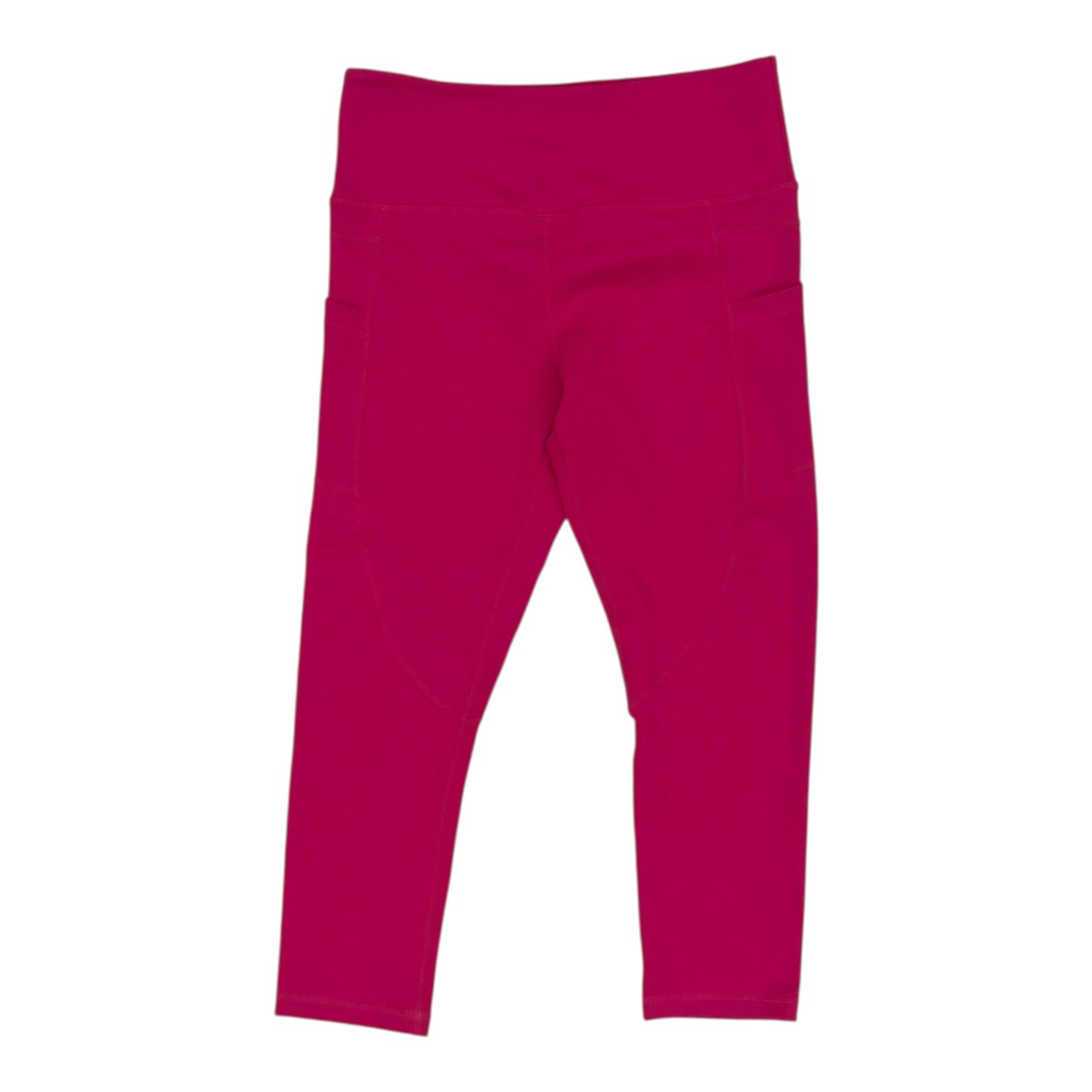 Athletic Leggings Capris By Zyia In Pink, Size:S