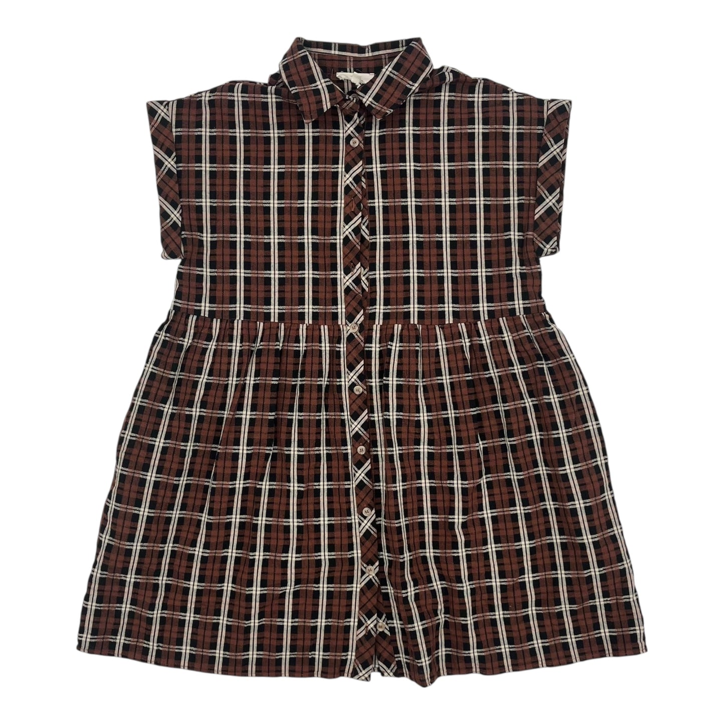 Dress Casual Short By Entro In Brown, Size:S