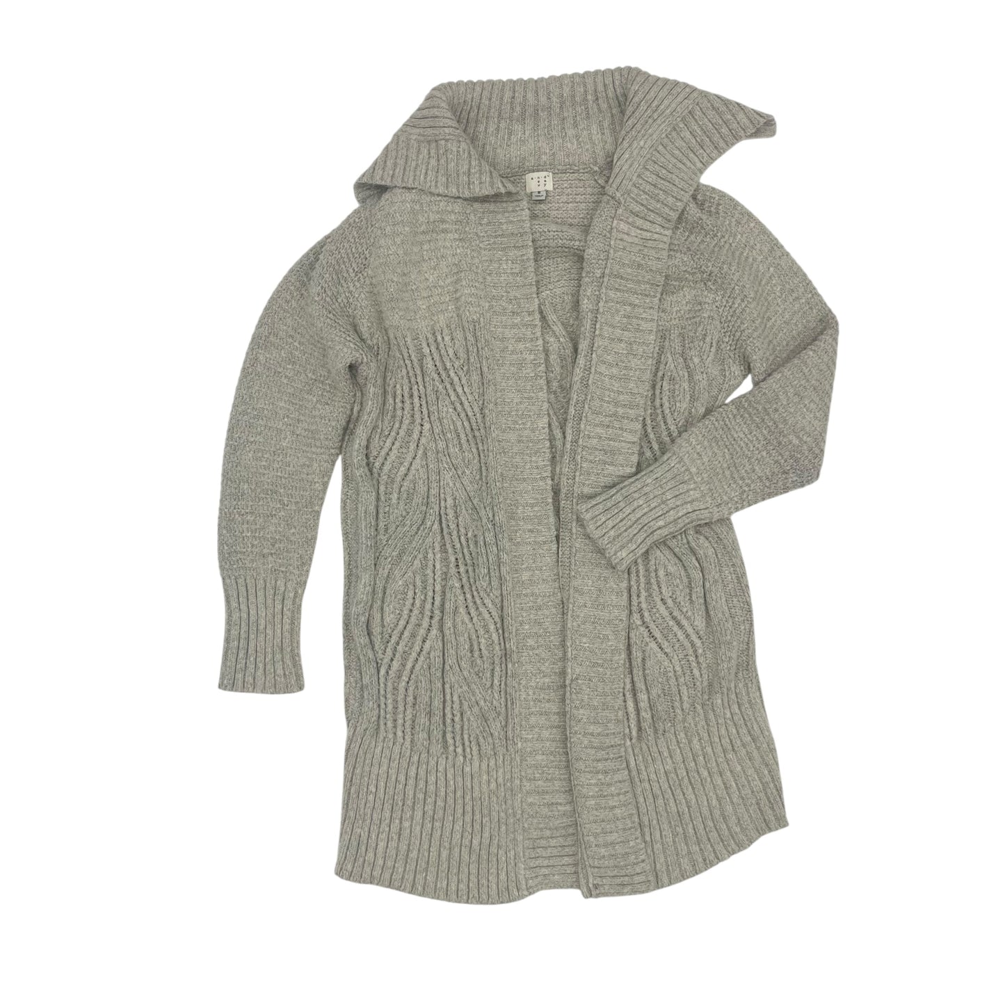 Sweater Cardigan By A New Day In Grey, Size:M