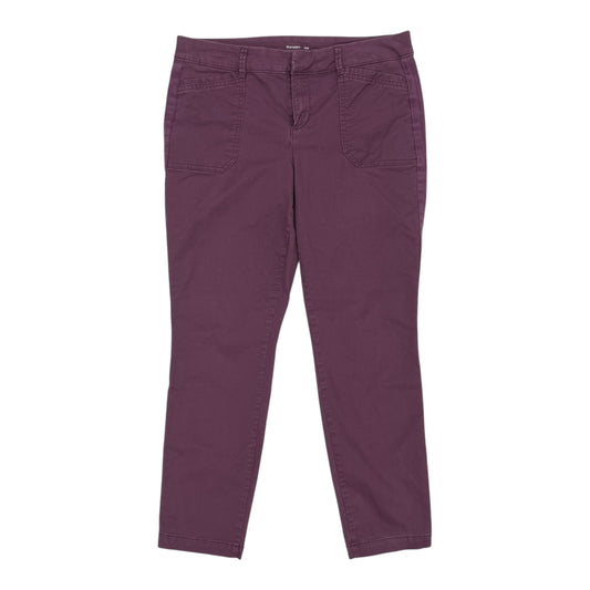 Pants Chinos & Khakis By Old Navy In Purple, Size:10
