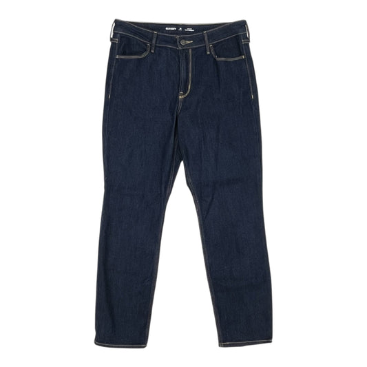Jeans Straight By Old Navy In Blue Denim, Size:10P