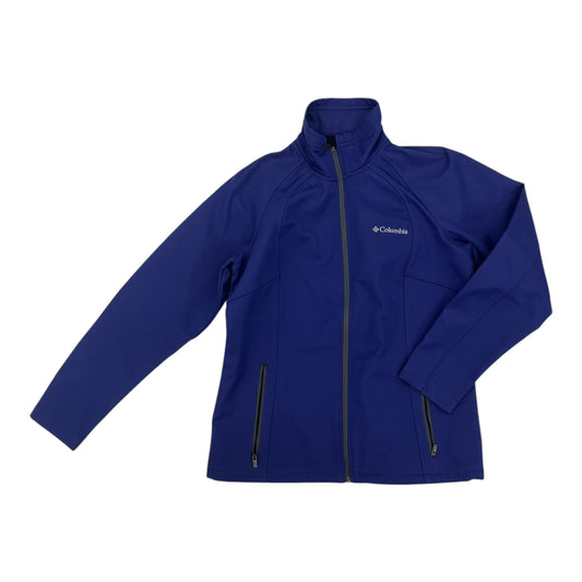 Athletic Jacket By Columbia In Purple, Size:M