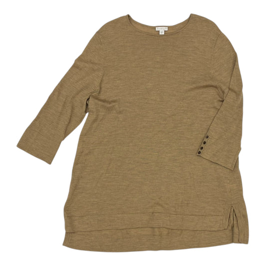Sweater By J. Jill In Tan, Size:Xl