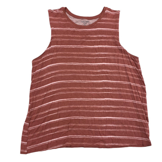 RED NINE WEST TOP SLEEVELESS, Size XL