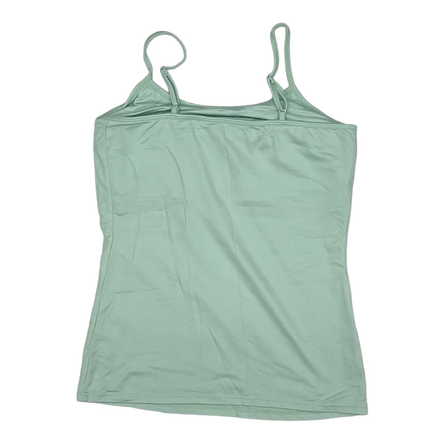 GREEN WHITE HOUSE BLACK MARKET TOP CAMI, Size M