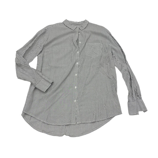 GREY & WHITE TOP LS by A NEW DAY Size:XL