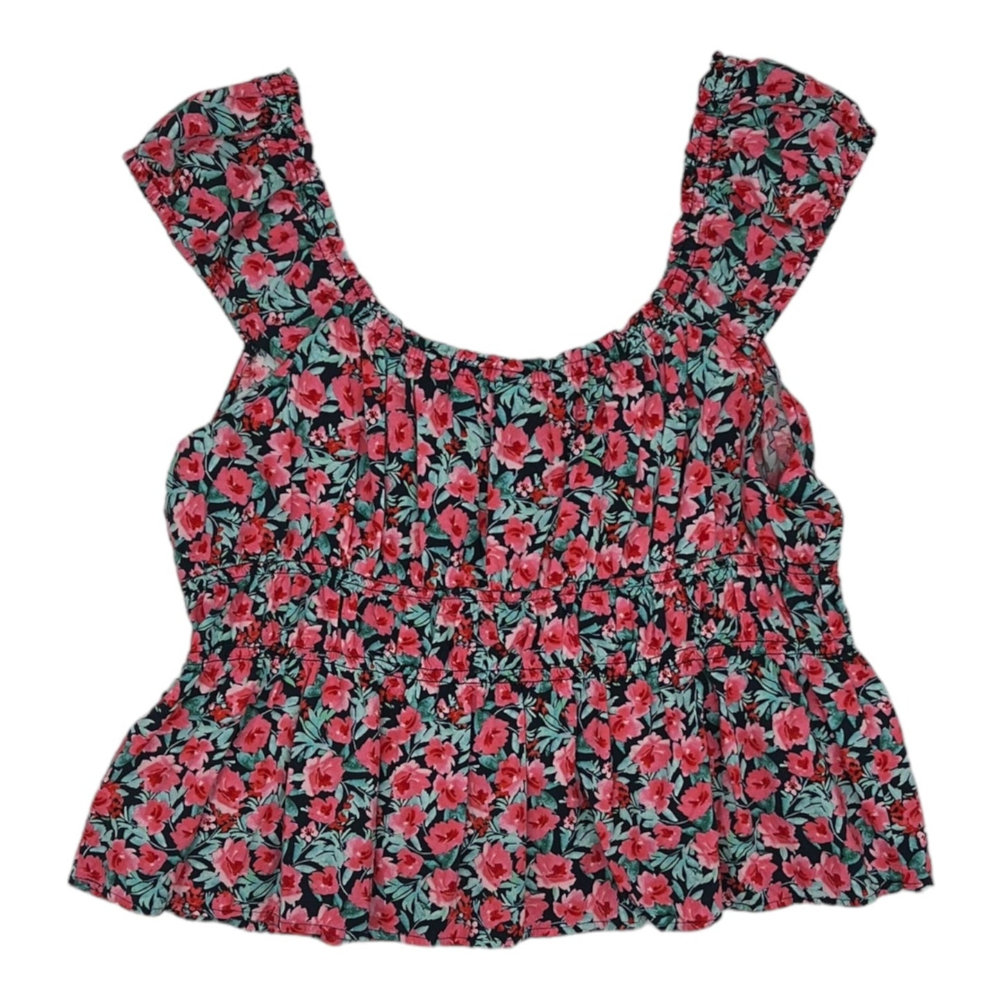 FLORAL PRINT TOP SLEEVELESS by OLD NAVY Size:XXL