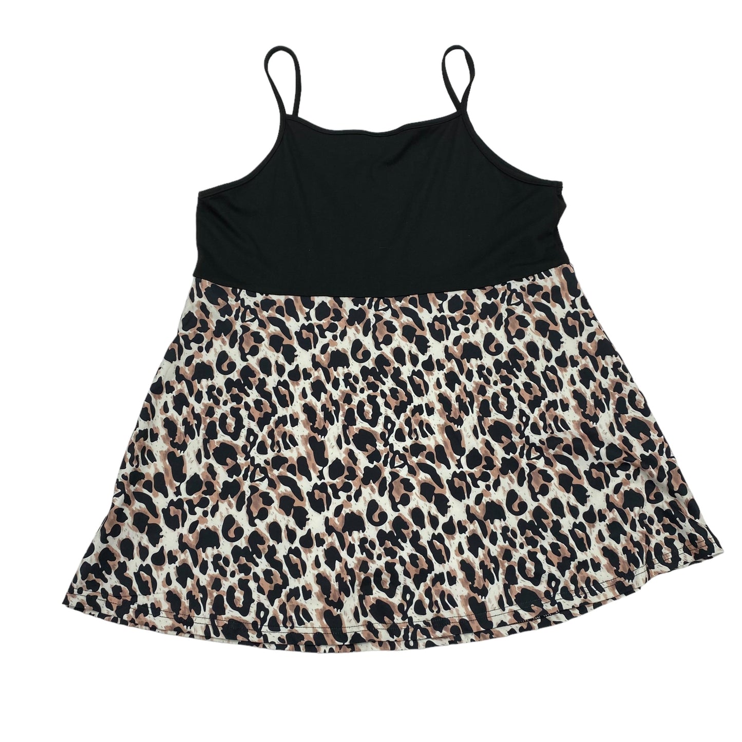 ANIMAL PRINT TOP SLEEVELESS by CLOTHES MENTOR Size:L