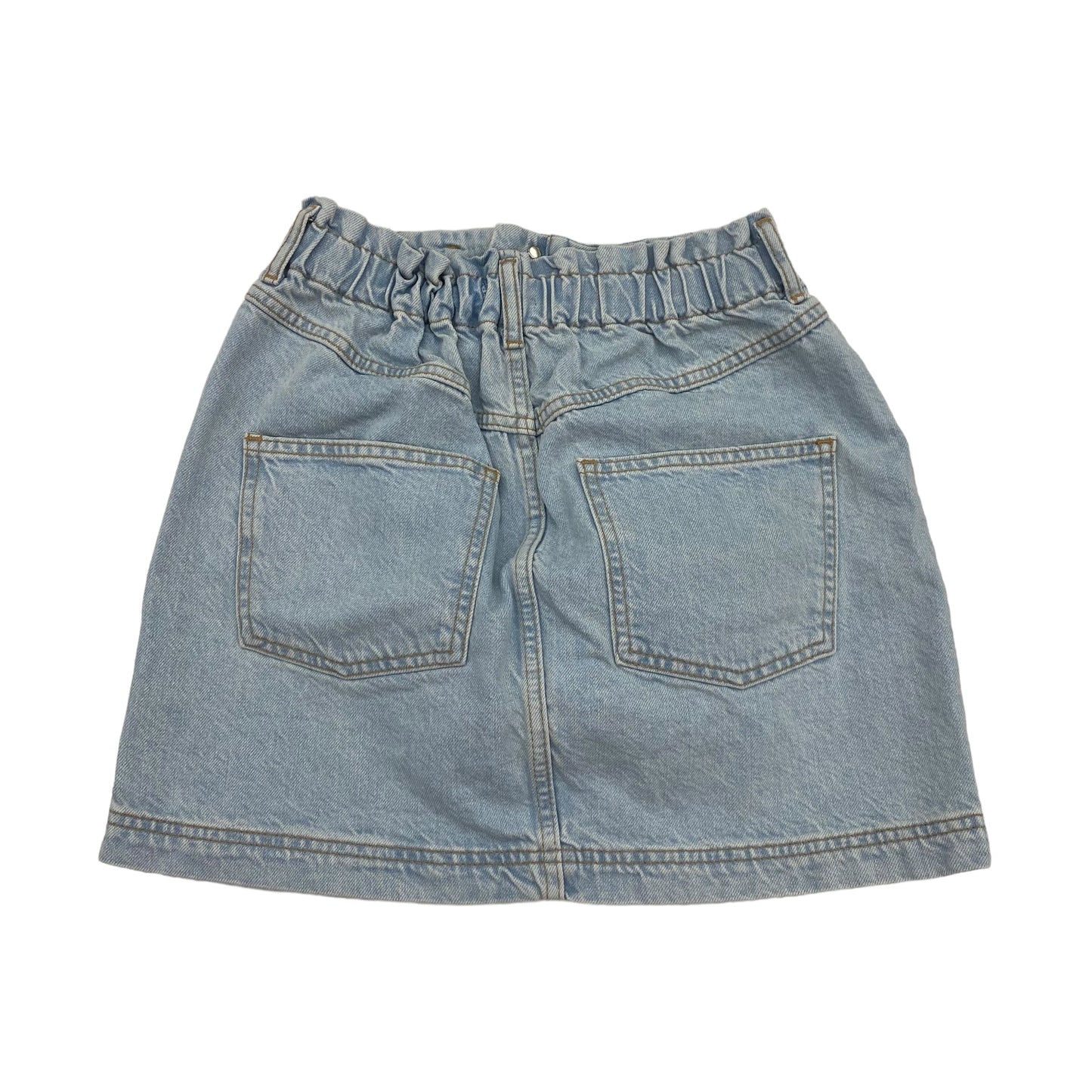 BLUE DENIM TOP SHOP SKIRT MINI & SHORT, Size 6