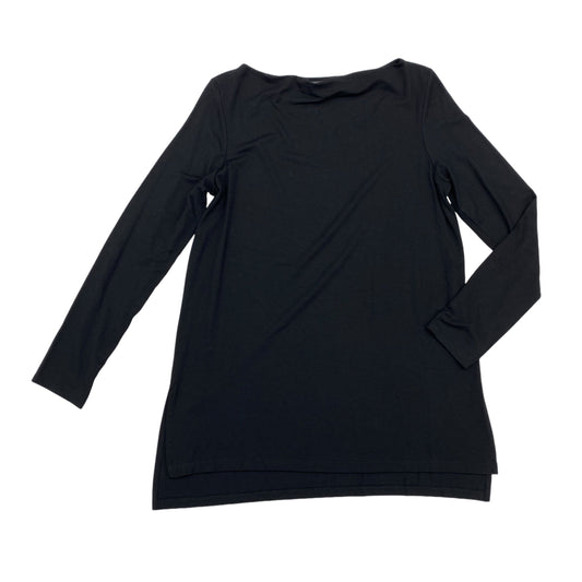 Top Ls Basic By Adrienne Vittadini In Black, Size:M