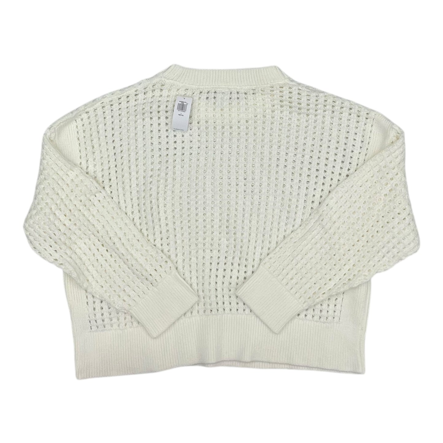 Sweater By Old Navy In Cream, Size:Lp