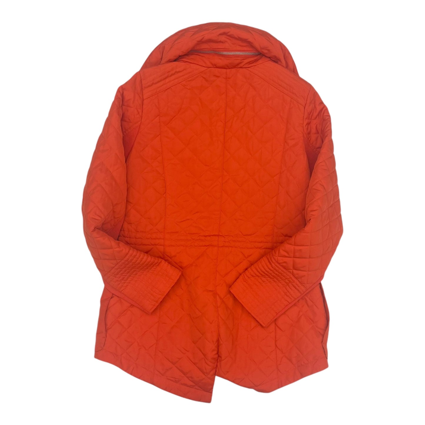 Jacket Puffer & Quilted By Bcbgeneration In Orange, Size:M