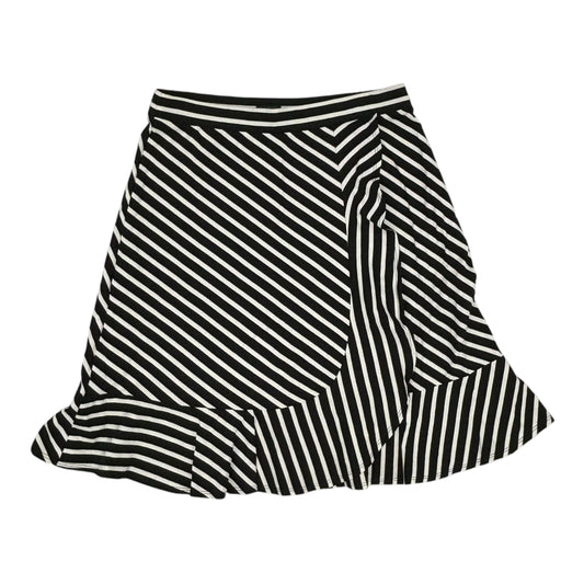 Skirt Mini & Short By Talbots In Black & Cream, Size:Mp