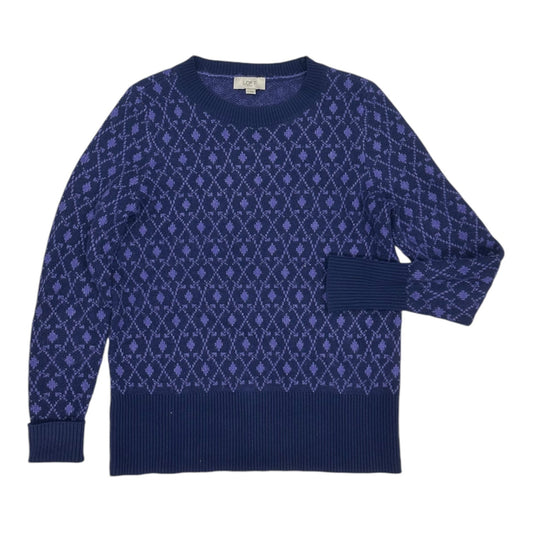 Sweater By Loft In Purple, Size:S