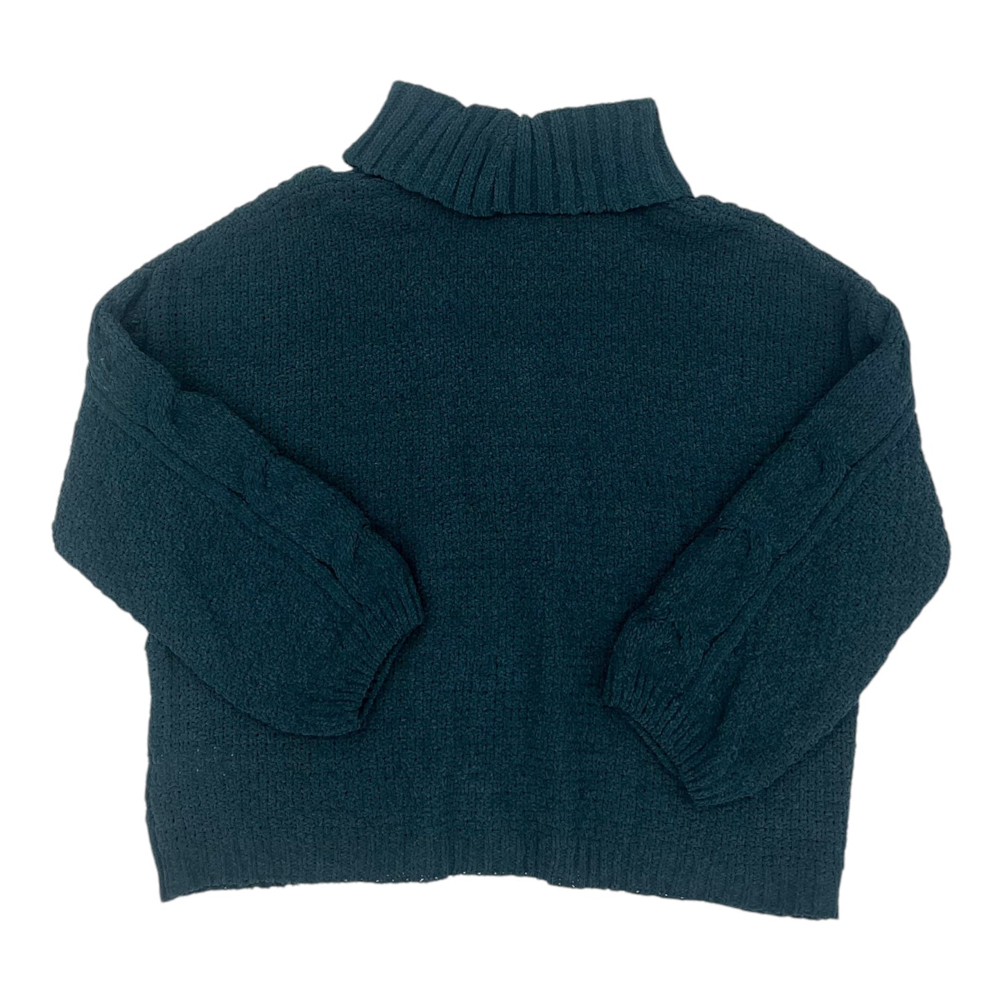 Sweater By Seven 7 In Teal, Size:2X