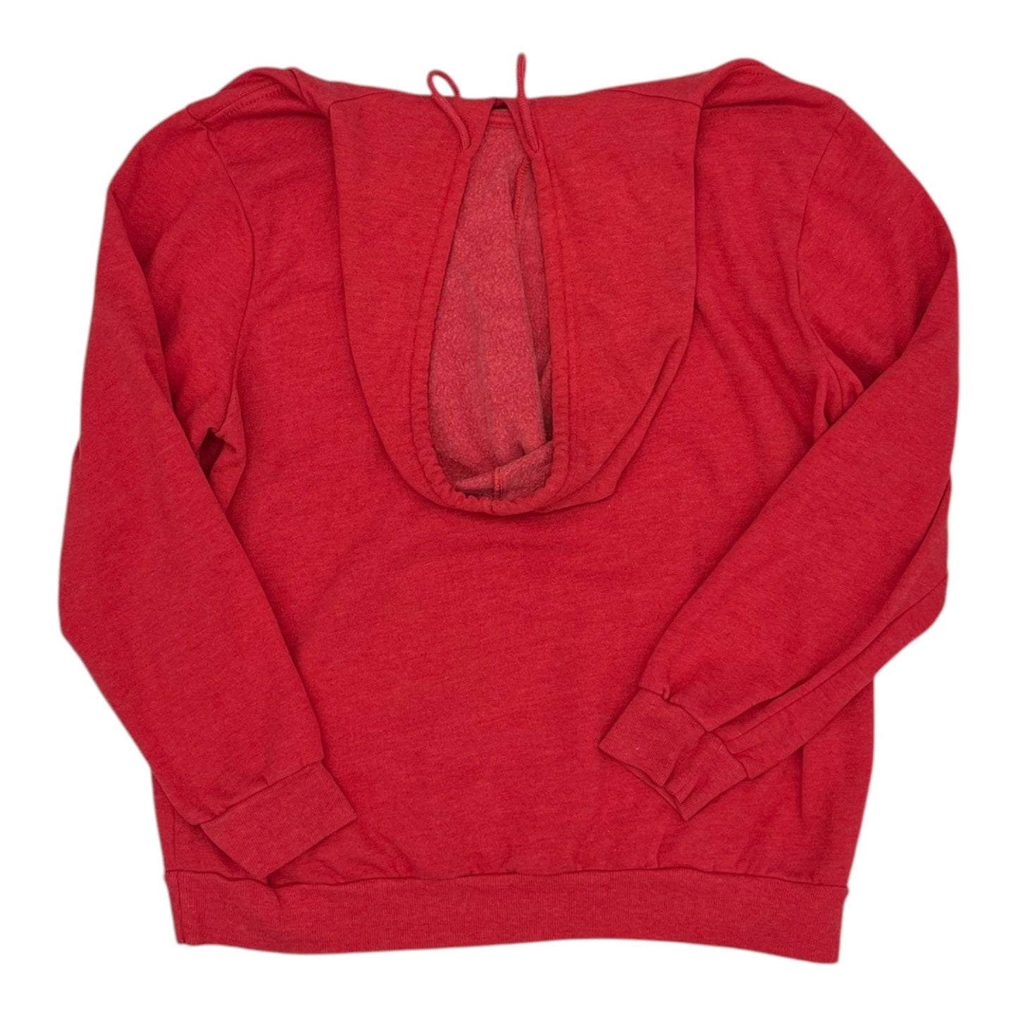 Sweatshirt Hoodie By Disney Store In Red, Size:L