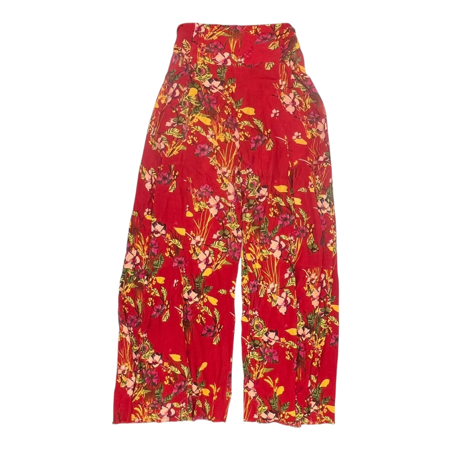 Pants Wide Leg By Free People In Red, Size:L