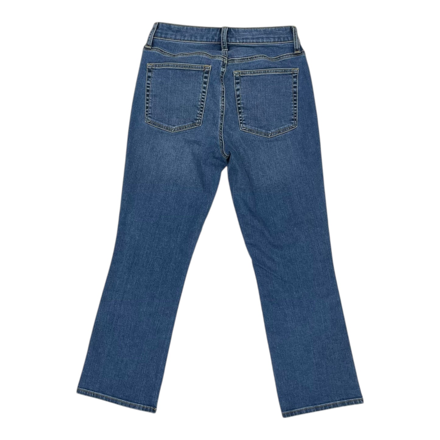 Jeans Cropped By Talbots In Blue Denim, Size:2