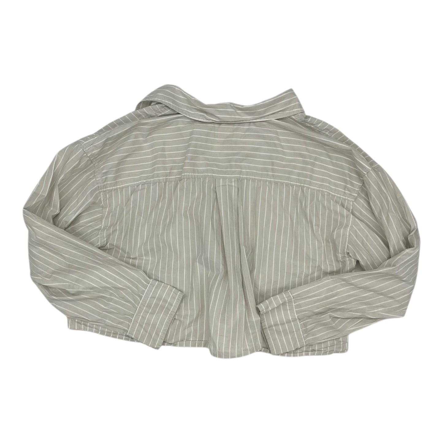 Top Ls By American Eagle In Cream, Size:L