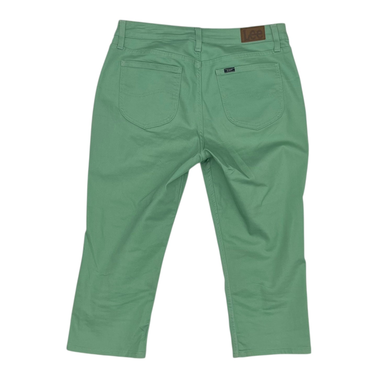 Jeans Cropped By Lee In Green, Size:14