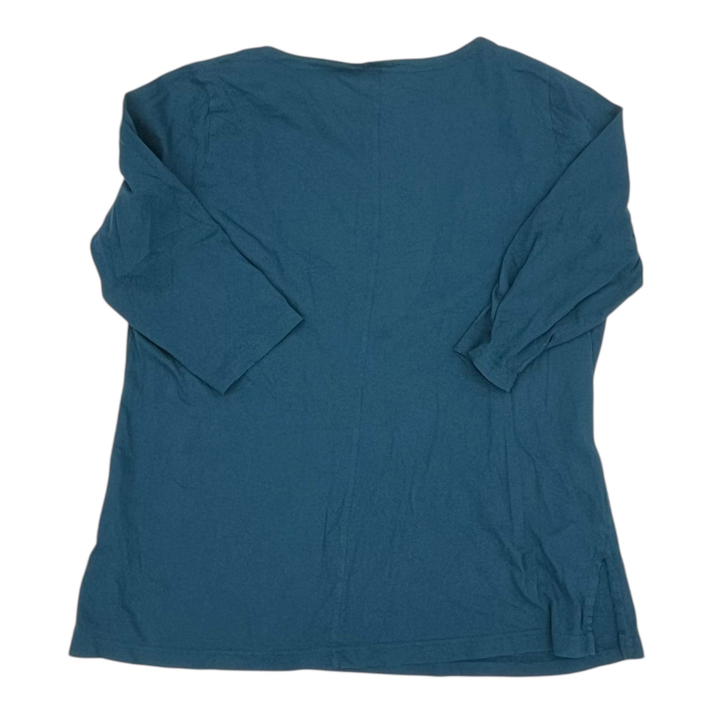 Top 3/4 Sleeve By Duluth Trading In Blue, Size:1X
