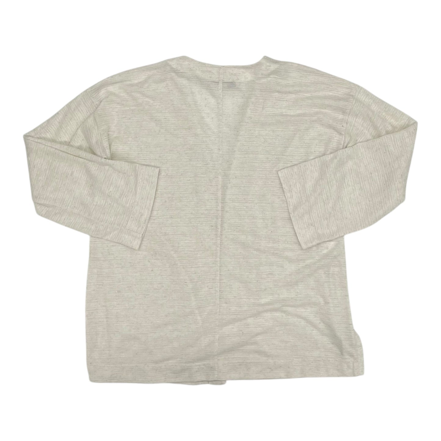 Cardigan By Loft In Cream, Size:S