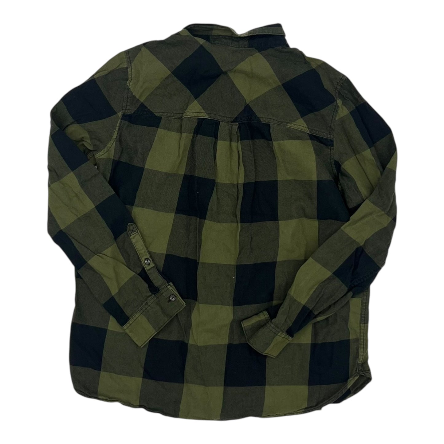 Top Ls By Divided In Green, Size:M