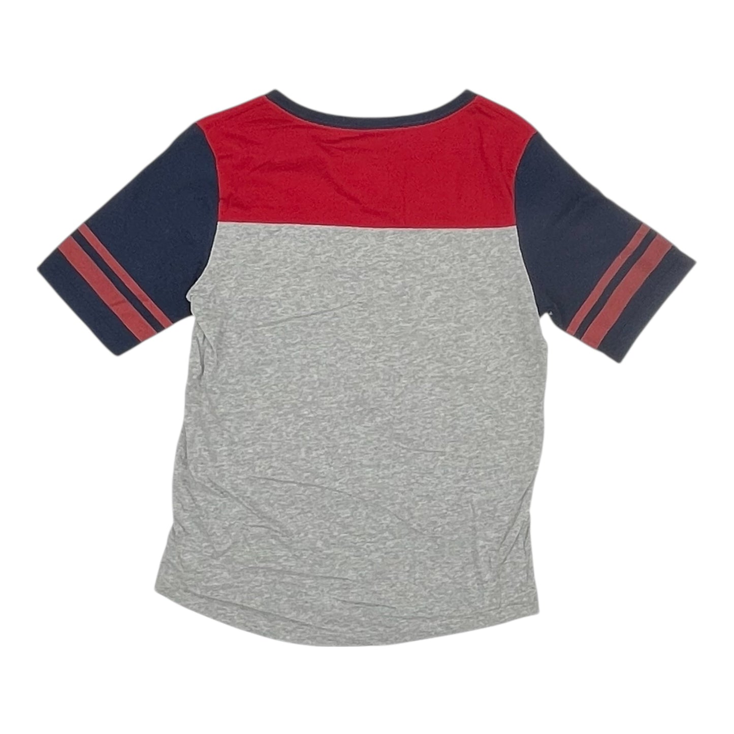 Athletic Top Ss By Nike Apparel In Grey, Size:M