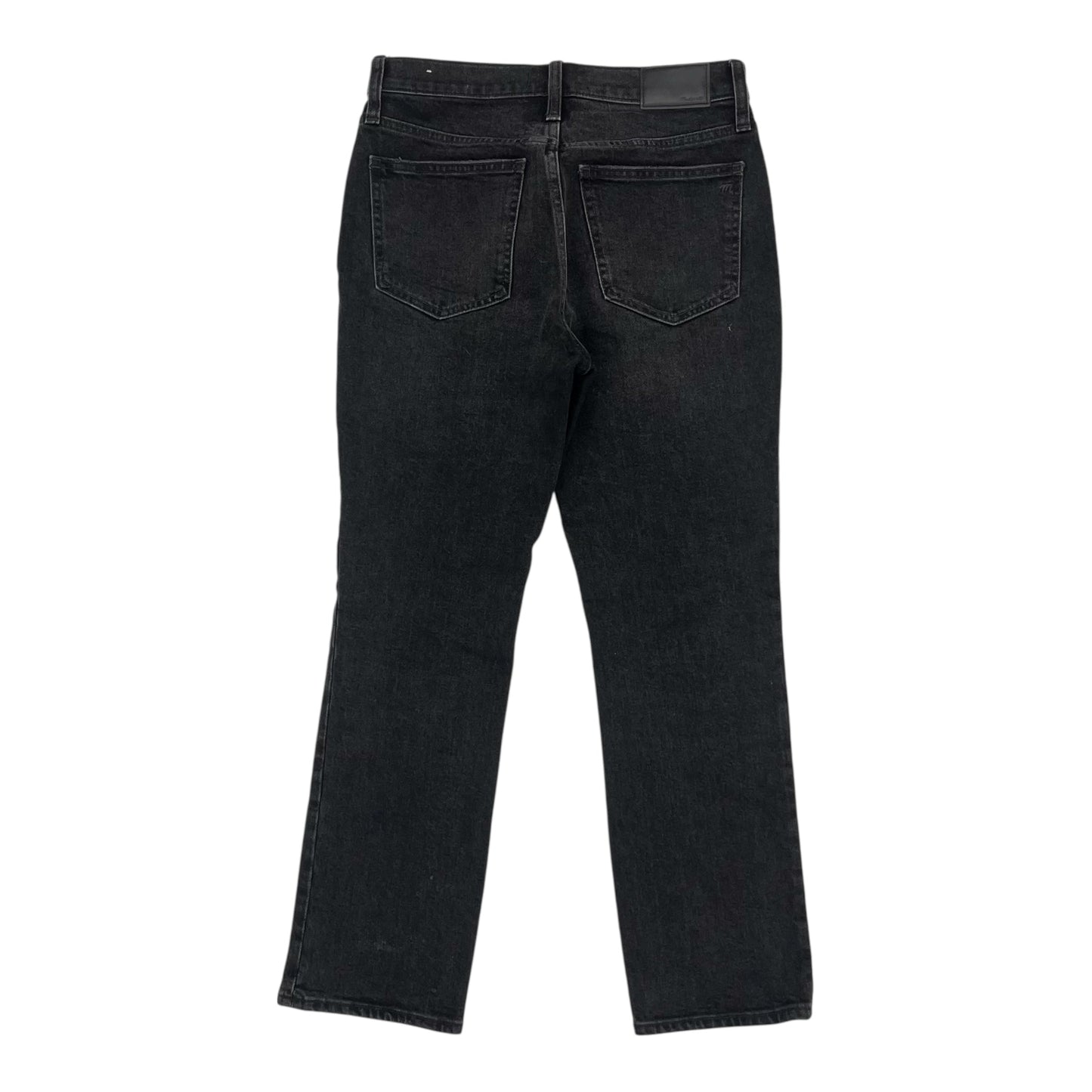 Jeans Straight By Madewell In Black Denim, Size:2