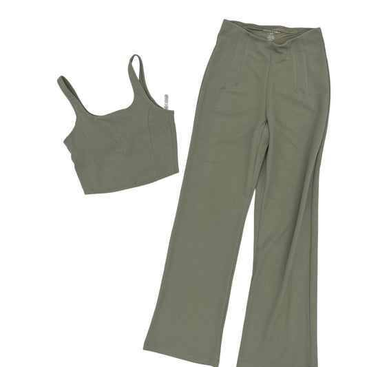 Pants Set 2Pc By Clothes Mentor In Green, Size:S