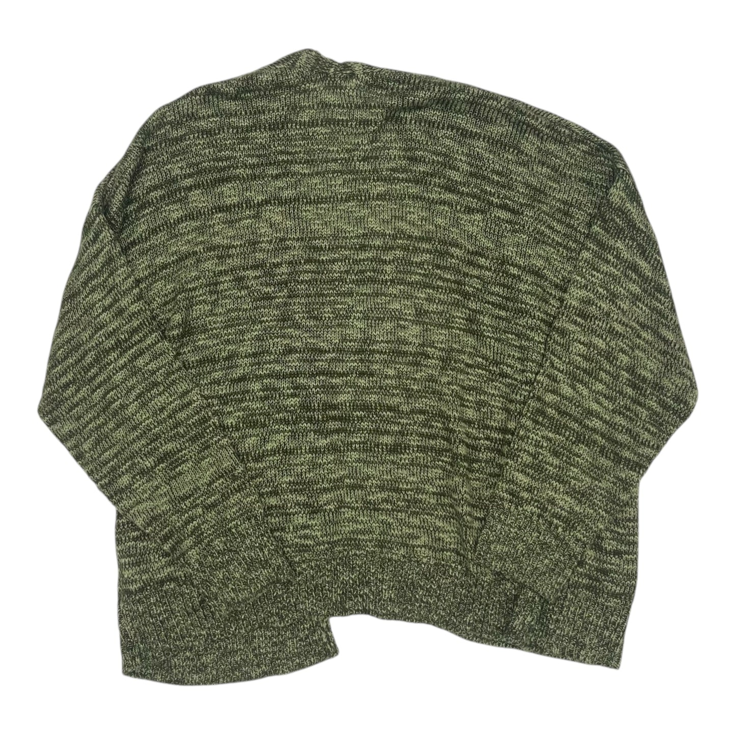 Sweater Cardigan By Double Zero In Green, Size:L