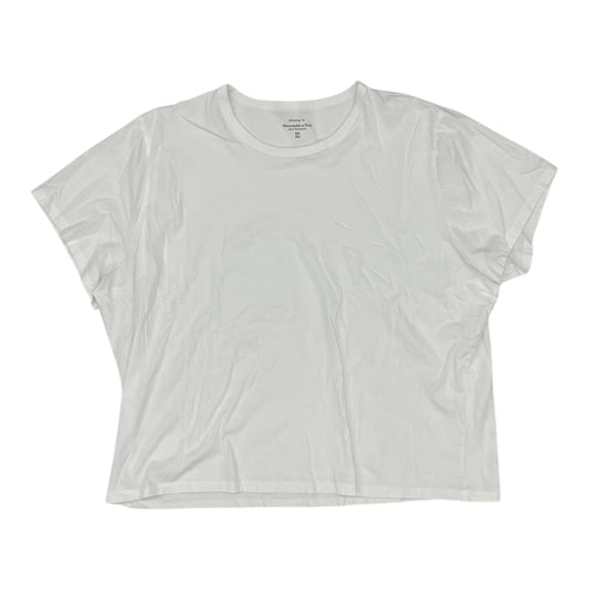Top Ss Basic By Abercrombie And Fitch In White, Size:Xxl